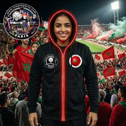 MORROCO Xoodie - Insane - LED-Luminous hoodie for football fans