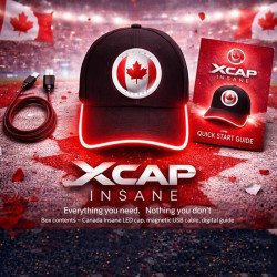 CANADA Xcap - Insane - SONOLuminous cap for football fans